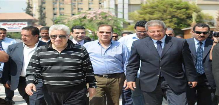 مرتضى منصور وخالد عبد العزيز